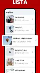 Convertidor PDF - Foto a PDF screenshot