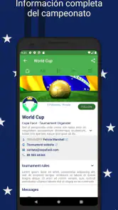 Copa Fácil: Creador de Torneos screenshot