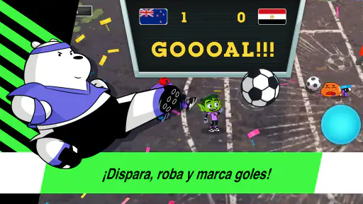 Copa Toon-Juego de fútbol 5