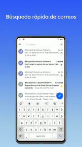 Correo Hotmail - Outlook App screenshot