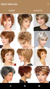 Cortes de pelo cortos screenshot