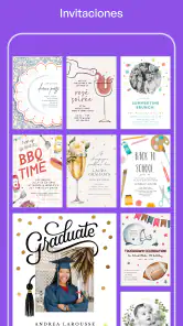 Crea Tarjetas de Invitación screenshot