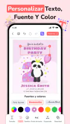 Crear Invitación de Cumpleaños 2