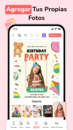 Crear Invitación de Cumpleaños 3