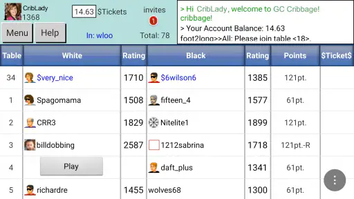 Cribbage GC 2