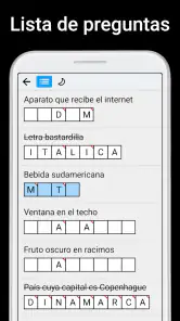 Crucigrama - Autodefinido screenshot