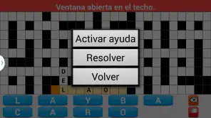 Crucigrama Español screenshot