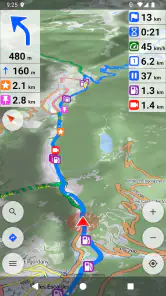 Cruiser GPS Navigation screenshot