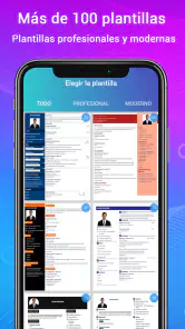 Currículum vítae Crear CV PDF screenshot