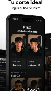 Cutmax: Tu Corte Ideal con IA screenshot