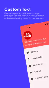 DaFont - Fonts Installer screenshot