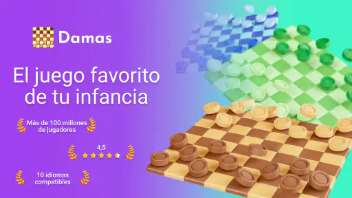 Damas en línea - 2 jugadores 1