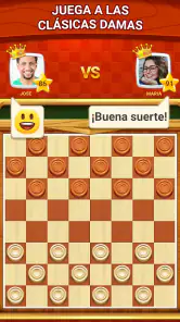 Damas: Online y Offline screenshot