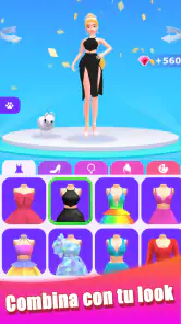 Dancing Dress - Chica de moda screenshot