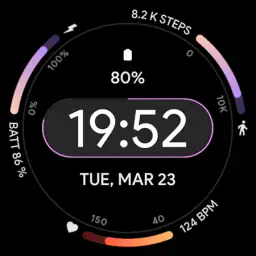 Dash Digital: Watch face 8