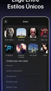 DaVinci - Crea imágenes con IA screenshot