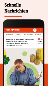 DER SPIEGEL - Nachrichten screenshot
