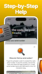 Desbloquear la radio del coche 3