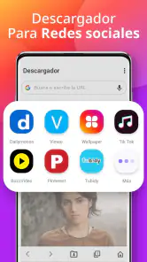 Descargador screenshot
