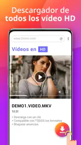 Descargador screenshot