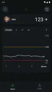 Dexcom Follow screenshot