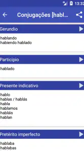 Diccionario español screenshot