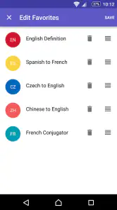 Diccionario ingles WordRef screenshot