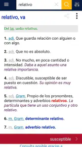 Diccionario RAE y ASALE (DLE) screenshot