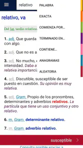 Diccionario RAE y ASALE (DLE) screenshot