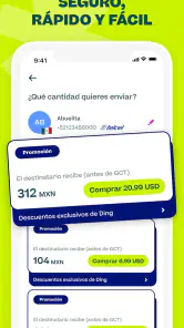 Ding: Recarga Internacional screenshot