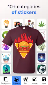 Diseñador de camisetas: Crear screenshot