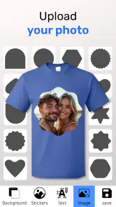 Diseñador de camisetas: Crear screenshot