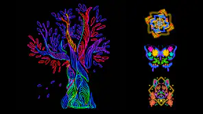 Doodle Master - Glow Art screenshot