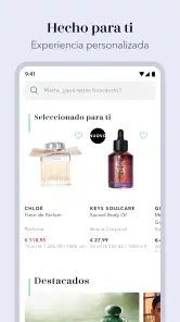 Douglas Cosmetics Spain screenshot