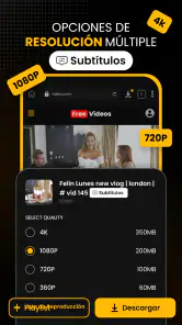Download Hub: Descargar vídeos screenshot