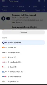 dream EPG Premium screenshot