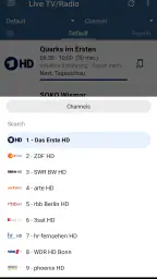 dream Player for TVHeadend 4