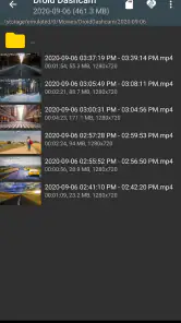 Droid Dashcam DVR screenshot