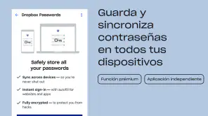 Dropbox: Almacenamiento Seguro screenshot