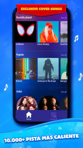 Duet Tiles: Música Vocal Dual screenshot