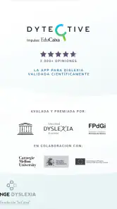 Dytective para la dislexia screenshot