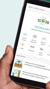 Ecosia: Busca, planta árboles. screenshot