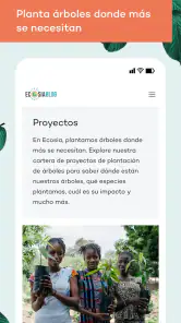 Ecosia: Busca, planta árboles. screenshot
