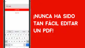 Editar PDF, escribir y firmar screenshot