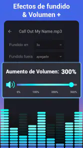 Editor de Audios: cortar audio screenshot