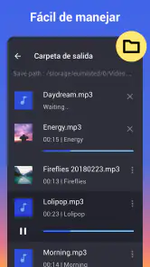Editor de Audios: cortar audio screenshot