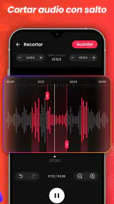 Editor de Música, Cortar Audio screenshot