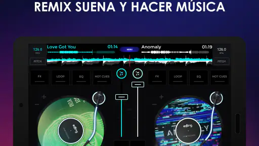 edjing Mix Mezclador Música DJ 7