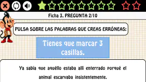 El gran juego de Ortografía screenshot