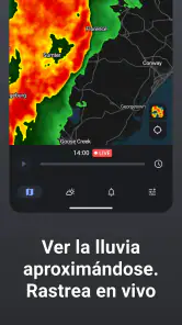 RainViewer: Radar meteo screenshot